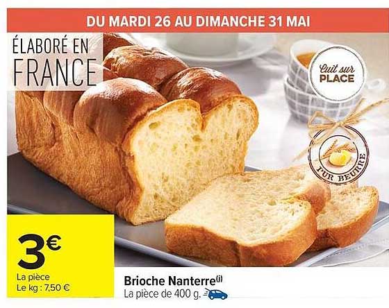 Brioche Nanterre