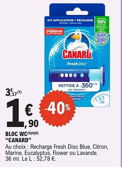 Canard Fresh Disc