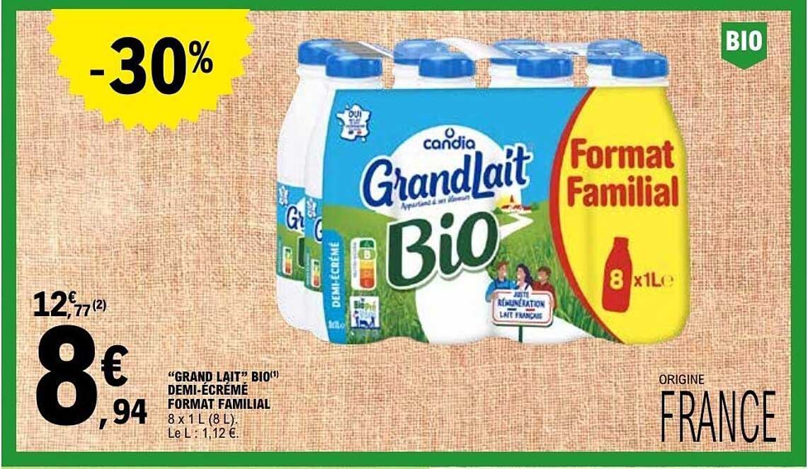 Candia GrandLait Bio