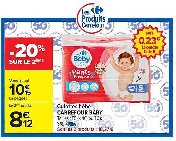 Carrefour Baby Pants Easy on