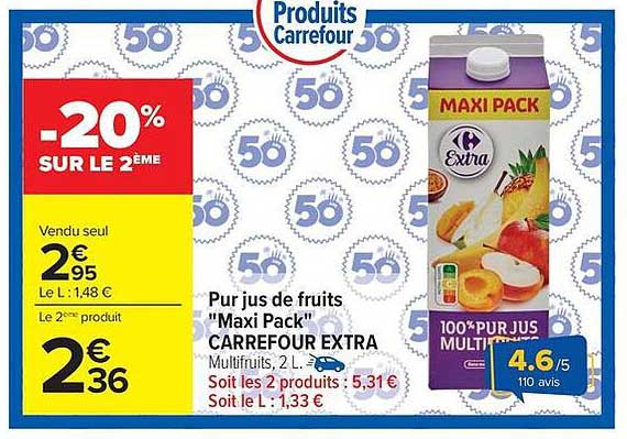 Carrefour Extra Maxi Pack