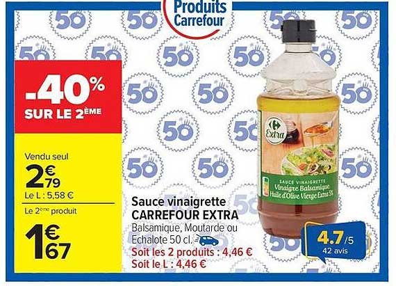 Carrefour Extra Sauce vinaigrette