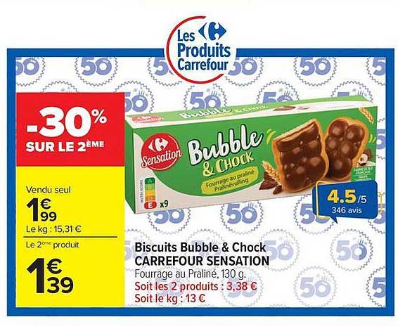 Carrefour Sensation Bubble & Chock