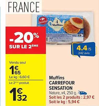 Carrefour Sensation Muffins