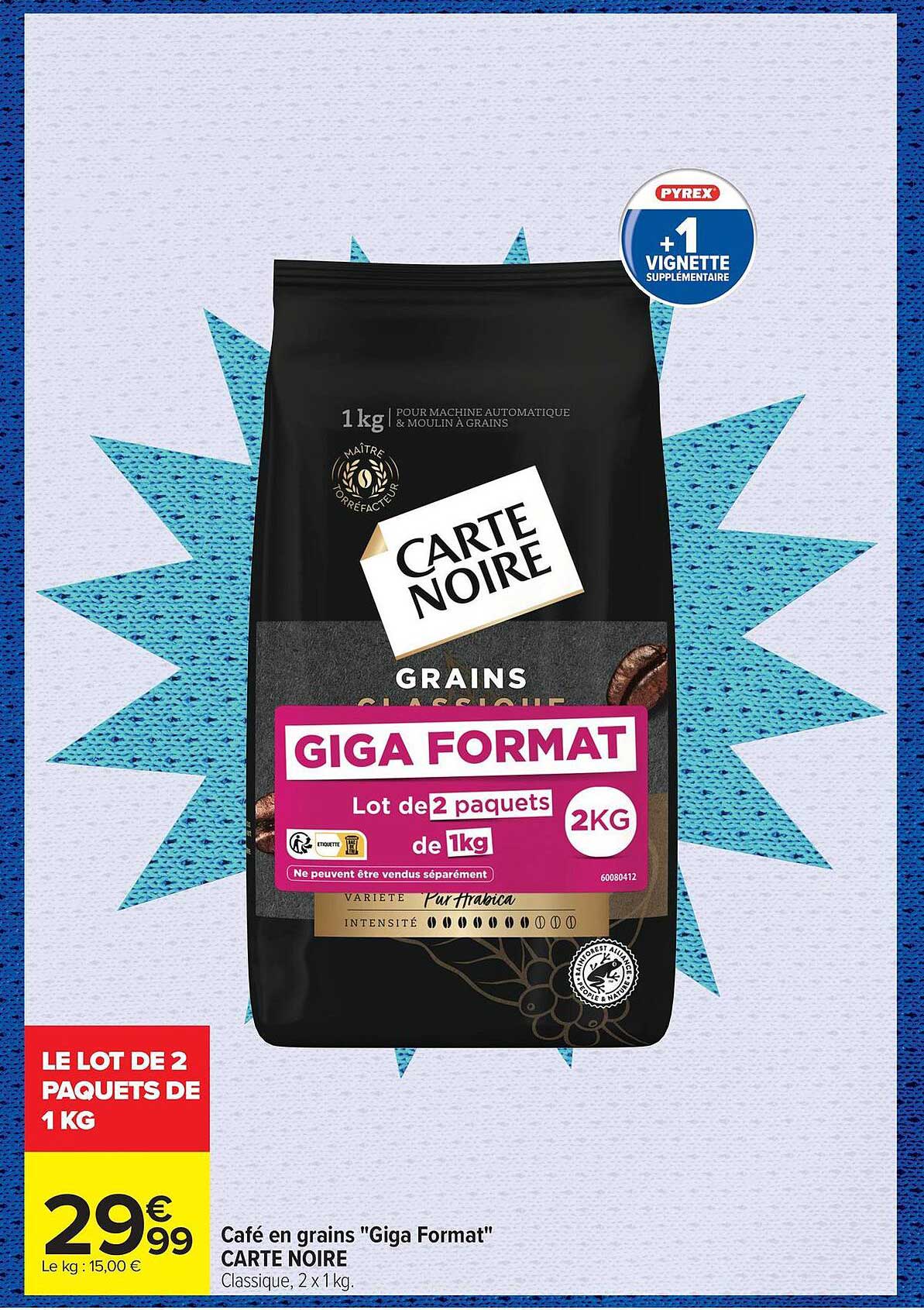 Carte Noire Giga Format