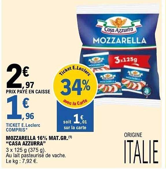 Casa Azzurra MOZZARELLA