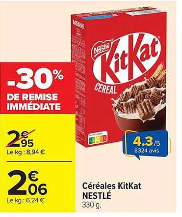 Céréales KitKat NESTLÉ