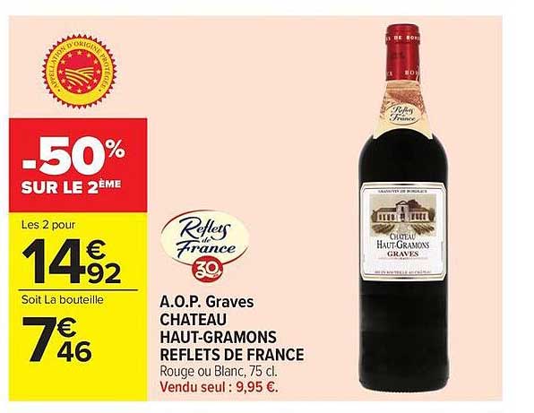 CHATEAU HAUT-GRAMONS REFLETS DE FRANCE