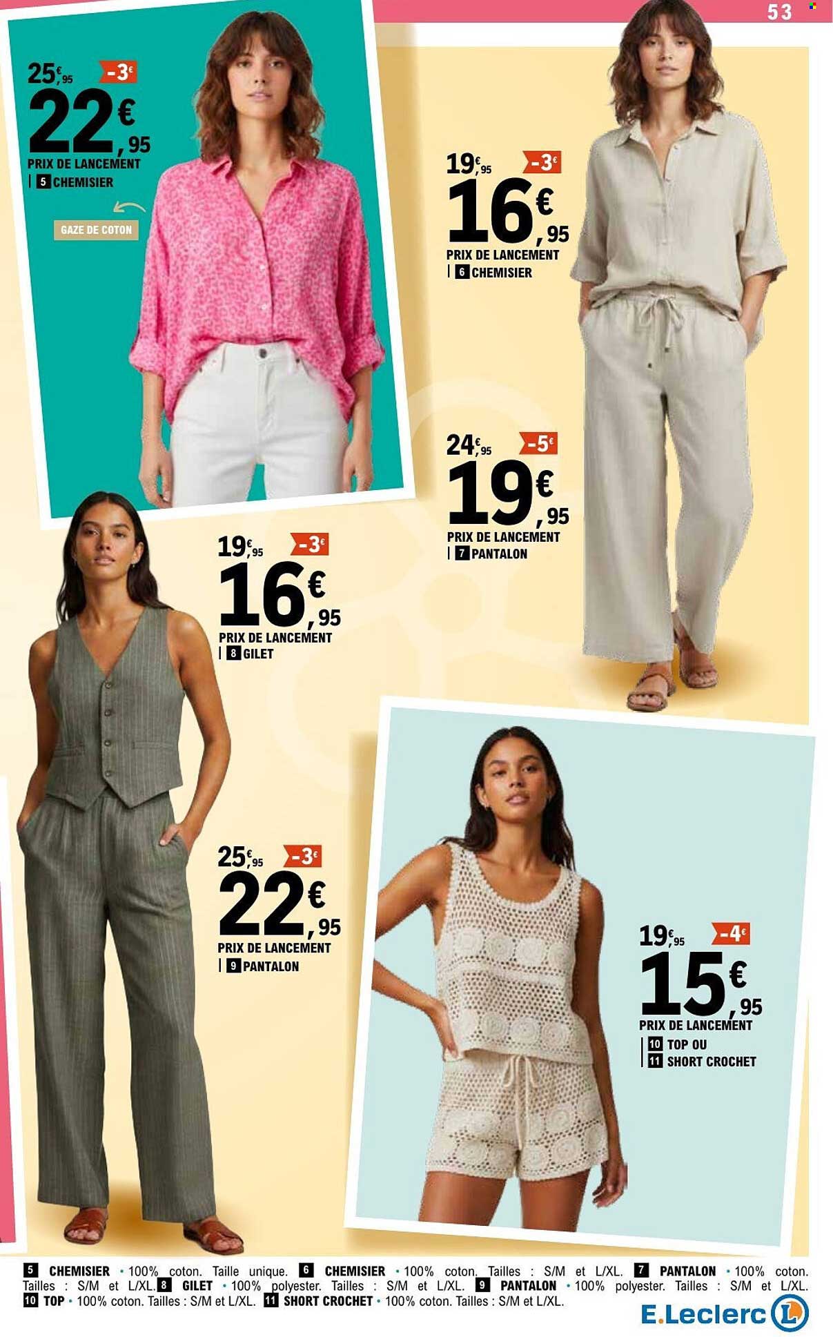 Chemisier গaze de coton
