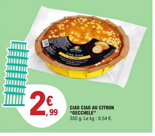 CIAO CIAO AU CITRON