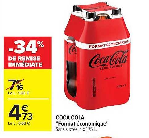 COCA COLA Format économique