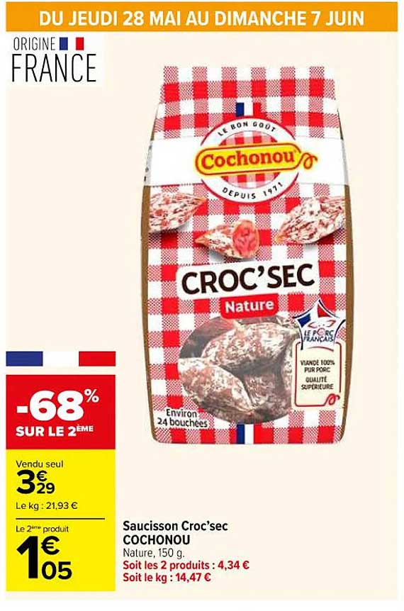 Cochonou Croc’Sec