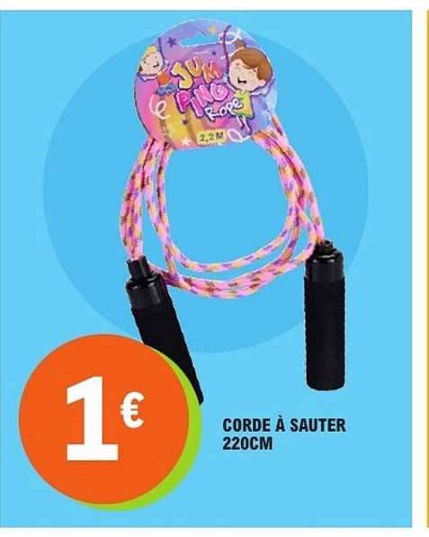 CORDE À SAUTER 220CM