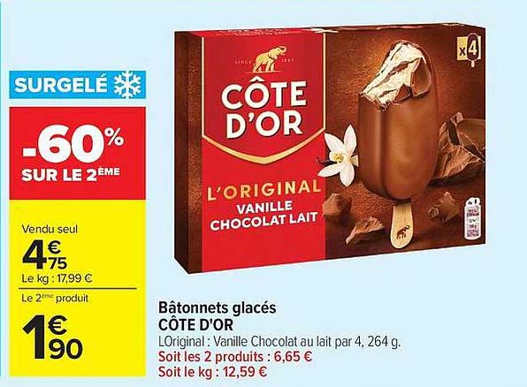 CÔTE D'OR L'ORIGINAL