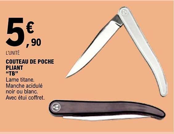 COUTEAU DE POCHE
