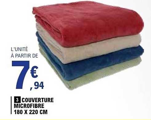 COUVERTURE MICROFIBRE