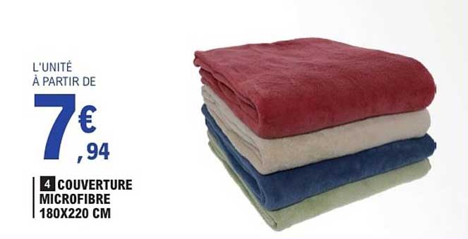 COUVERTURE MICROFIBRE