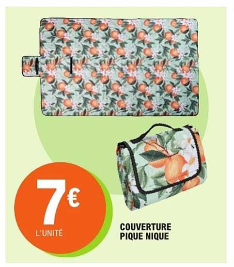 COUVERTURE PIQUE NIQUE