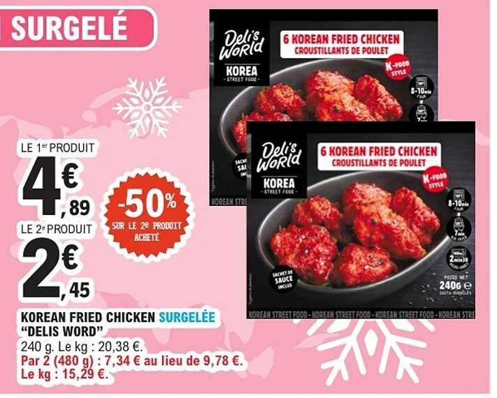 Deli's World Korean Fried Chicken