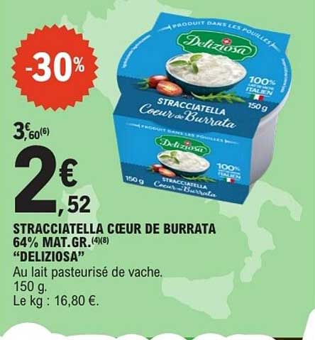 Deliziosa Stracciatella Cœur de Burrata