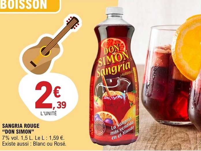 DON SIMON Sangria rouge