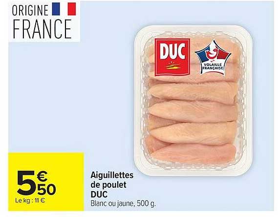 DUC Aiguillettes de poulet