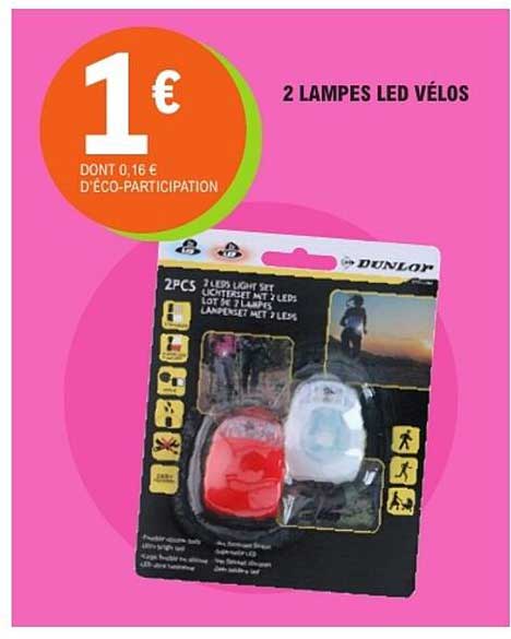 Dunlop 2pcs 2 leds light set