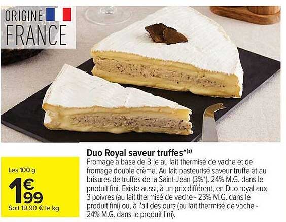 Duo Royal saveur truffes*<z)