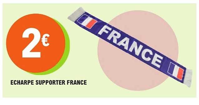ECHARPE SUPPORTER FRANCE