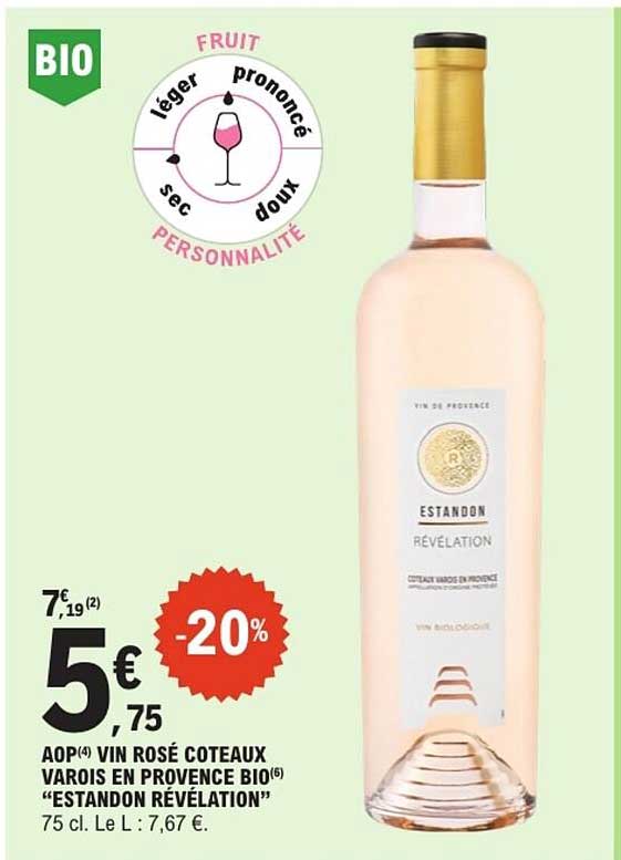 ESTANDON RÉVÉLATION