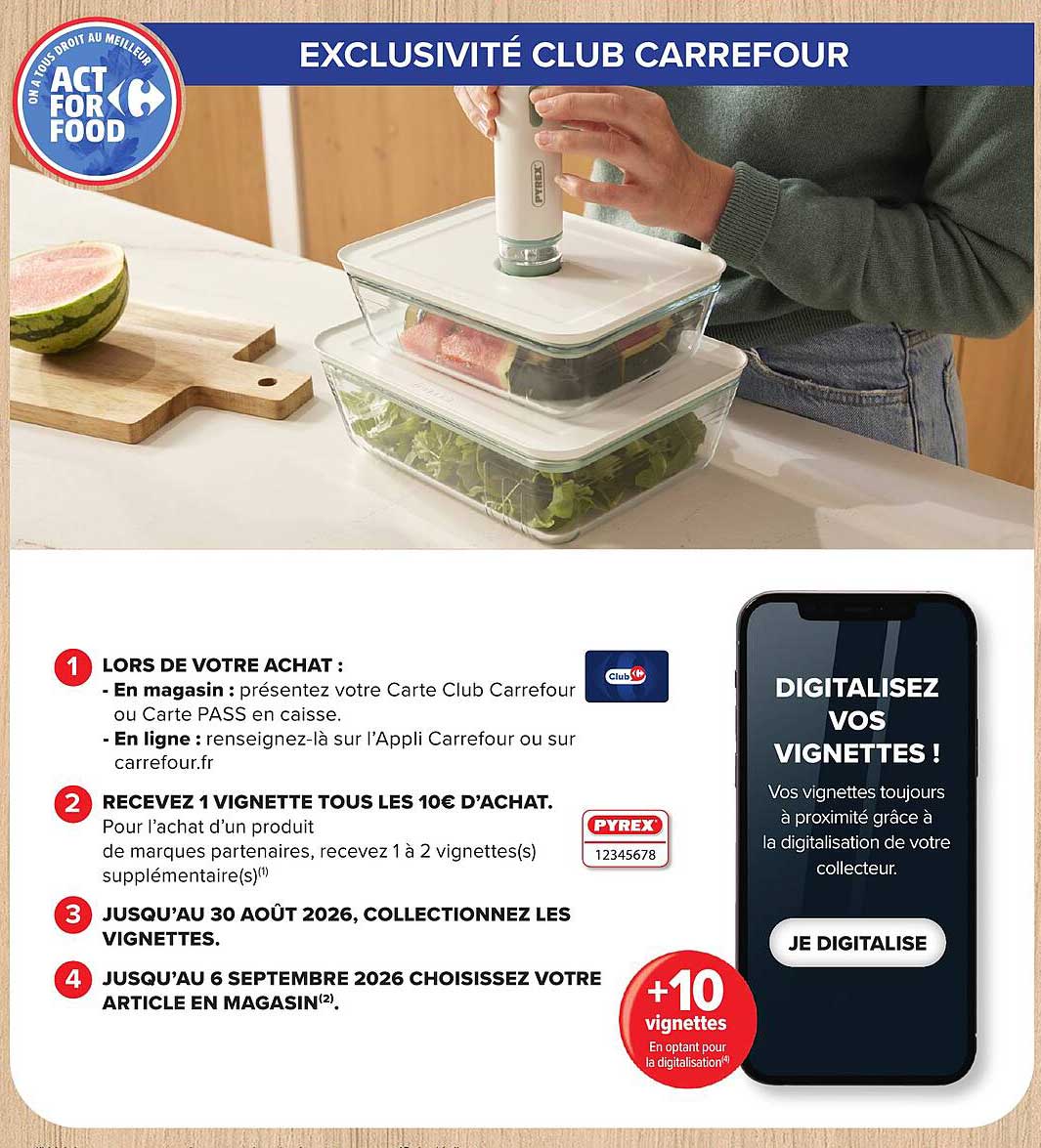 EXCLUSIVITÉ CLUB CARREFOUR