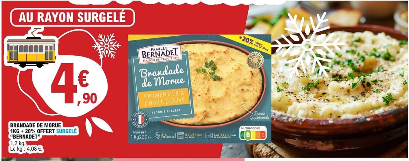 Famille Bernadet Brandade de Morue