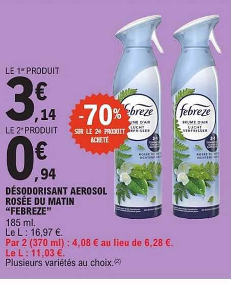 Febreze Rosée du Matin