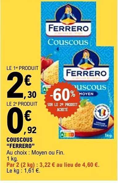 Ferrero Couscous