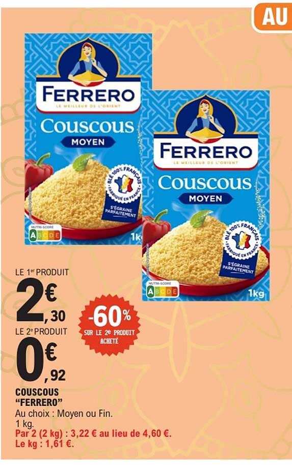 Ferrero Couscous