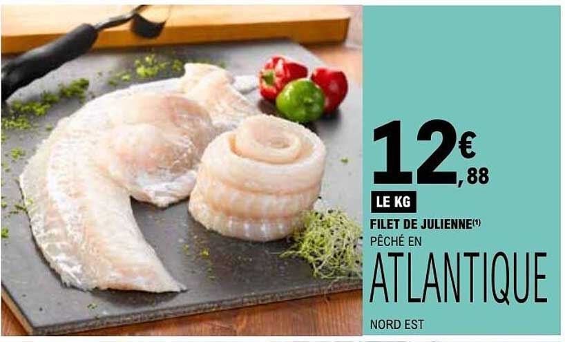 FILET DE JULIENNE ATLANTIQUE