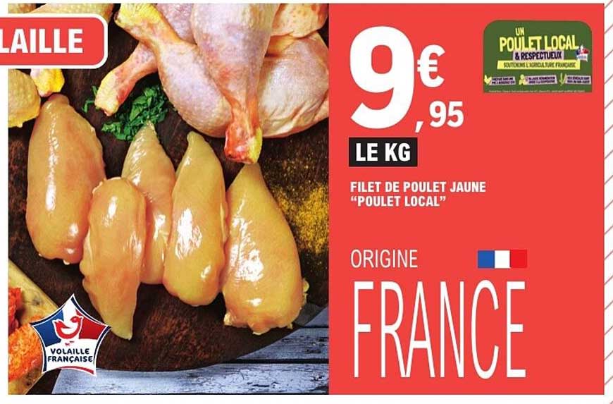 FILET DE POULET JAUNE