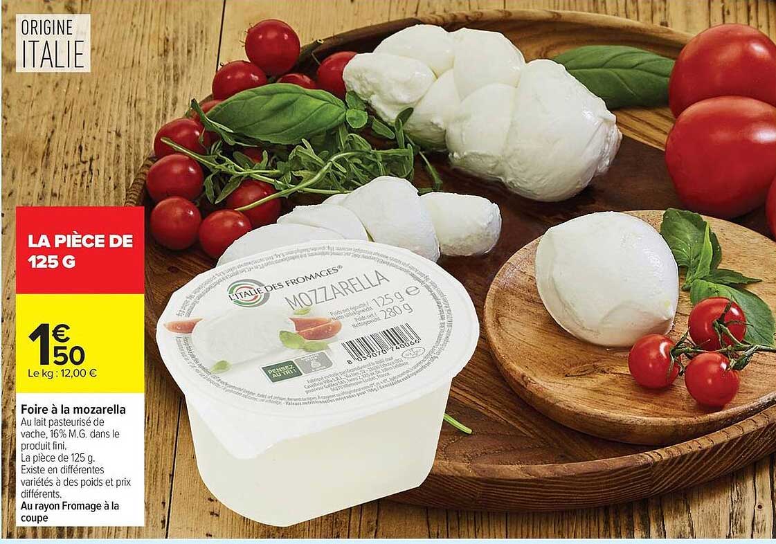 Foire à la mozarella