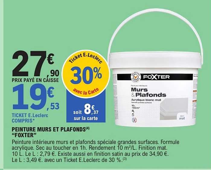 FOXTER Murs & Plafonds