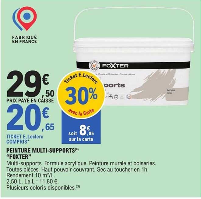 FOXTER Peinture multi-supports