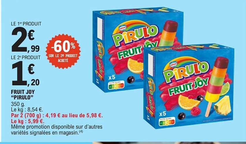 FRUIT JOY “PIRULO”