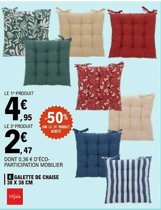 GALETTE DE CHAISE