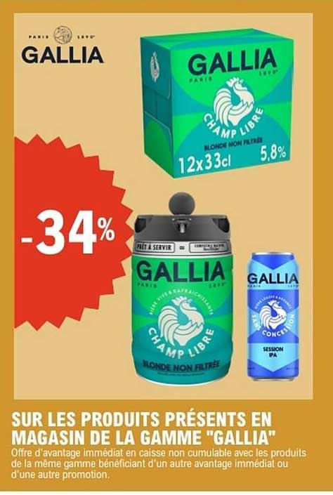 GALLIA CHAMP LIBRE