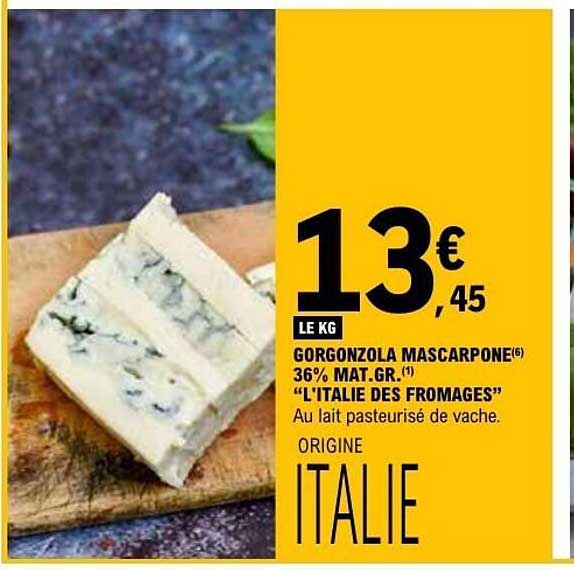 GORGONZOLA MASCARPONE
