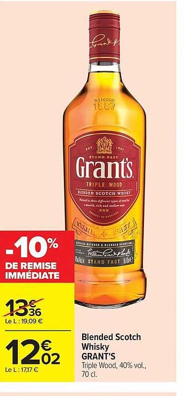 GRANT'S Triple Wood