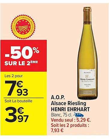HENRI EHRHART Alsace Riesling