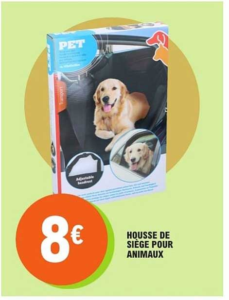 HOUSSE DE SIÈGE ANIMAUX