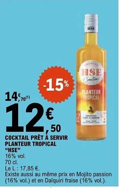 HSE PLANTEUR TROPICAL