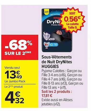 HUGGIES DryNites