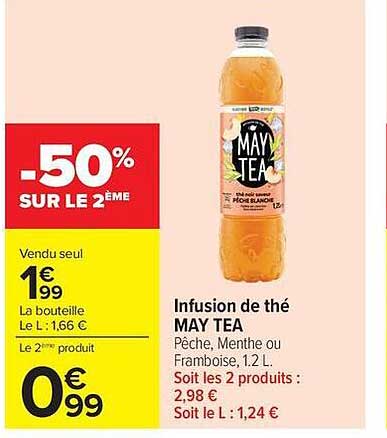 Infusion de thé MAY TEA